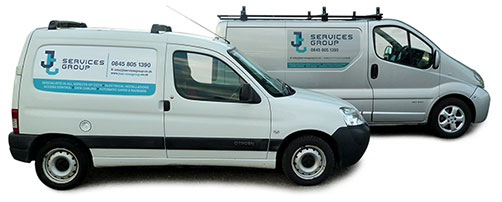 JT Services vans